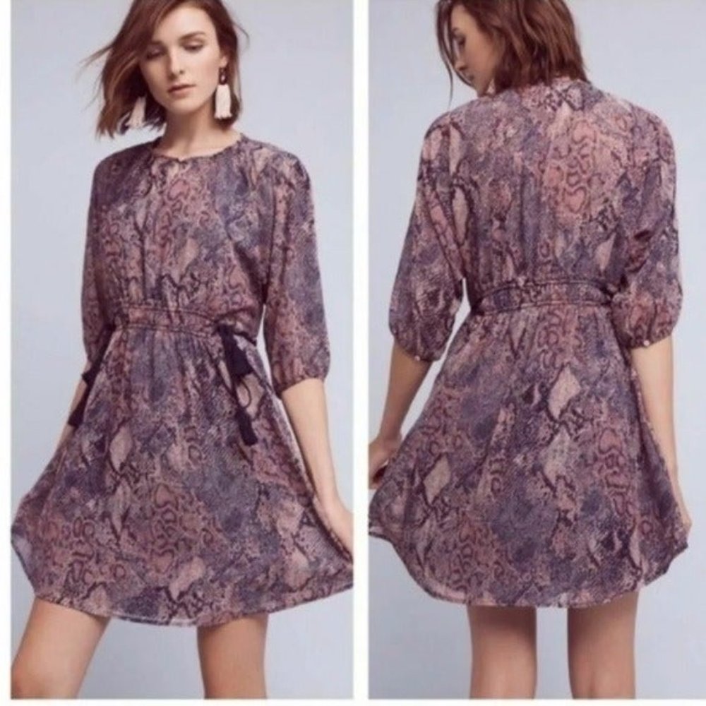 Anthropologie Floreat Dress